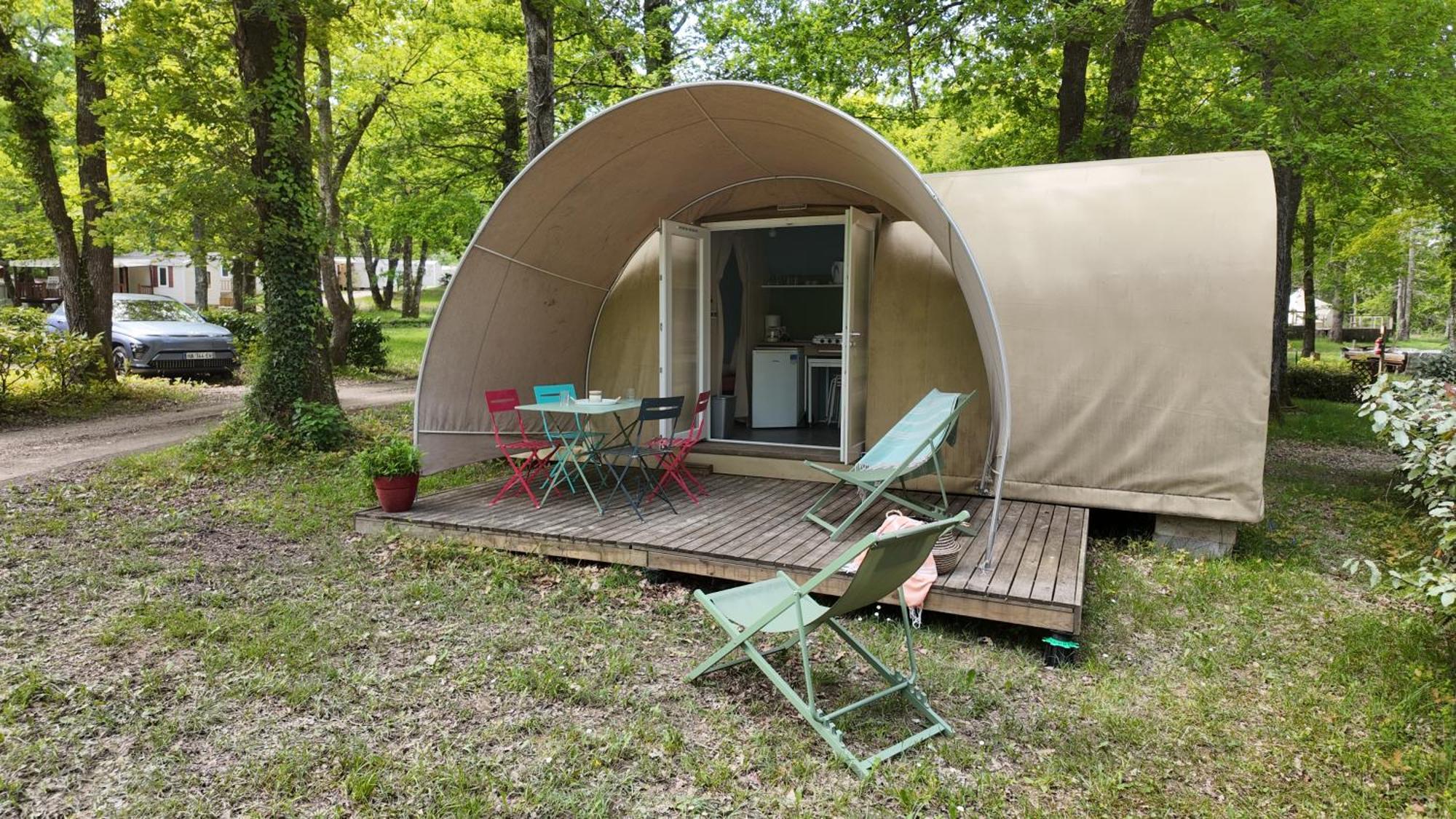 Camping Les Lacs D'Armagnac Bretagne-d'Armagnac Екстер'єр фото
